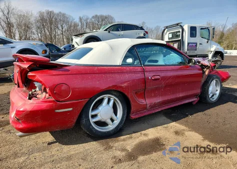 1994 Ford Mustang Gt from USA, damaged, VIN 1FALP45T8RF224491